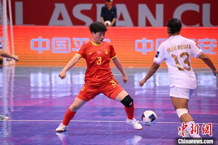 中国女子五人制足球队60横扫印尼挺进四强