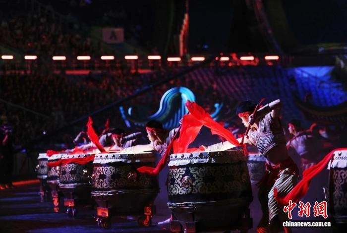 十五运会开幕式首次带观众彩排圆满举行