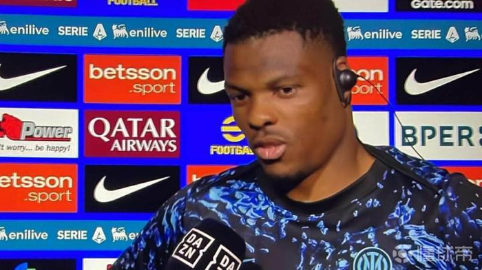 邓弗里斯谈国米大胜罗马：团队协作铸就关键胜